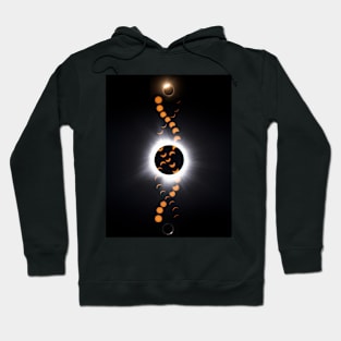 Total Solar Eclipse Composite Hoodie